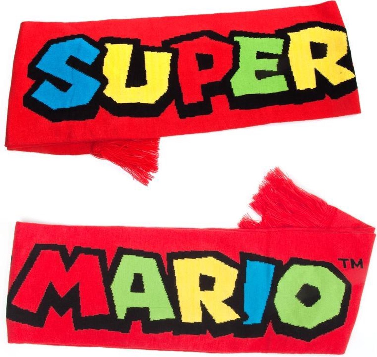 Nintendo - Super Mario Gebreide Sjaal - Nintendo