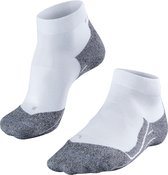 FALKE RU4 Light Short Hardloopsokken anti blaren, lichte padding functioneel garen sportsokken dames wit - Matt 41-42