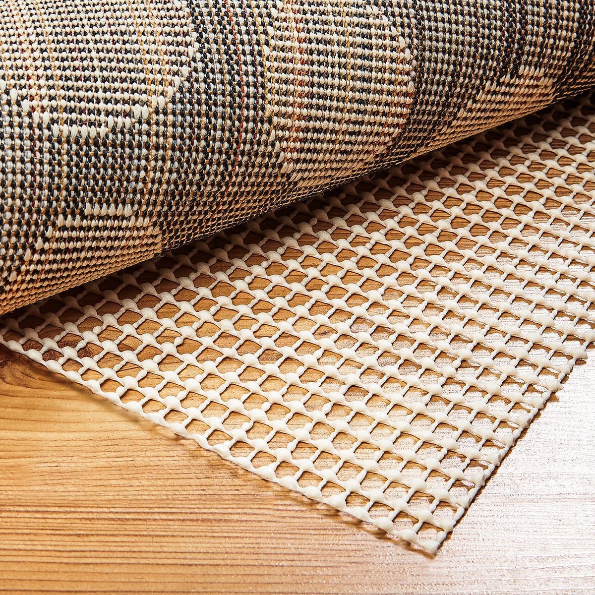 Lumaland - Anti-slip ondertapijt - anti-slip mat voor onder tapijt / kleed voorkomt uitglijden - verkrijgbaar in verschillende maten - 160 x 225 cm - Lumaland