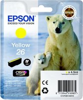 Epson 26 (T2614) - Inktcartridge / Geel
