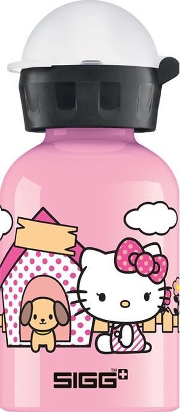afdrijven Geloofsbelijdenis bank Sigg Drinkbeker Hello Kitty Hond 300 Ml | bol.com
