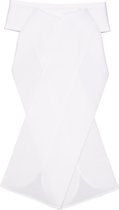 Br Plastron  Polyester - White - m