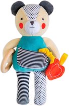 Petit Collage Activiteitenspeeltje Busy Bear Katoen 23 Cm