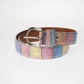 Dames Riem Arcobaleno Primavera – Italiaans Design – Regenboogkleur – 85cm