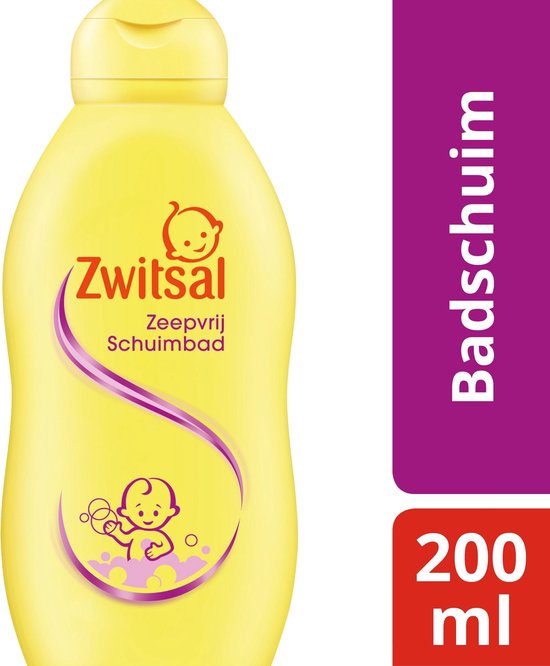 Nageslacht maximaliseren toevoegen Zwitsal Baby - 200 ml - Badschuim | bol.com