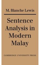 Sentence Analysis in Modern Malay