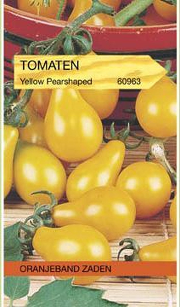 Oranjebandzaden - Tomaten Yellow Pearshaped