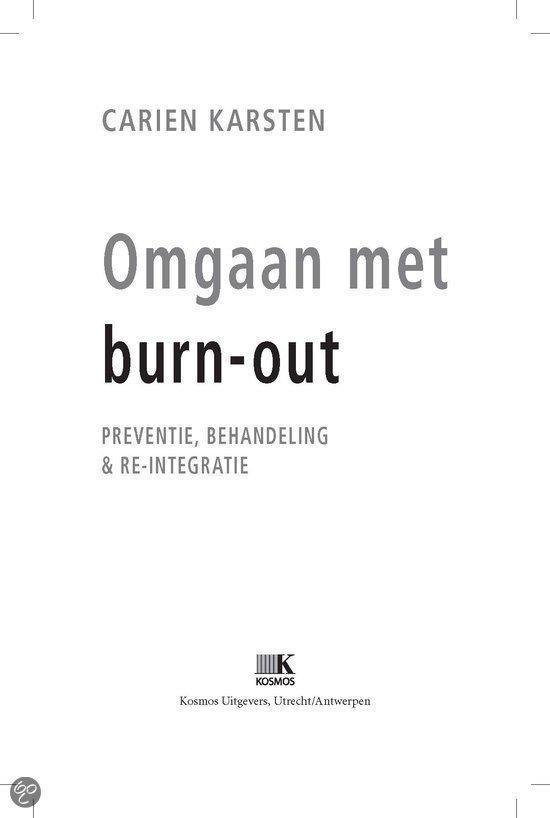 Omgaan met burn-out