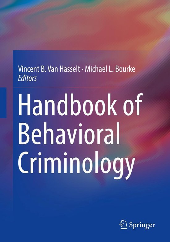 Handbook of Behavioral Criminology - cover