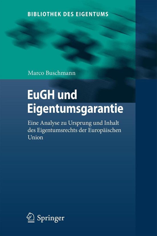 Social Science and Law (German Language) - EuGH und Eigentum ... - cover