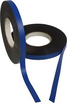 Bande magnétique couleur Bleu 15mm sur rouleau de 5 mètres
