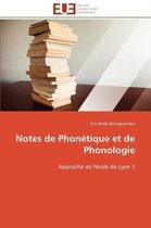 Notes de Phonétique et de Phonologie