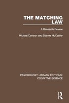 Psychology Library Editions: Cognitive Science - The Matching Law