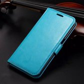 KDS Wallet case cover Huawei Ascend Y300 blauw