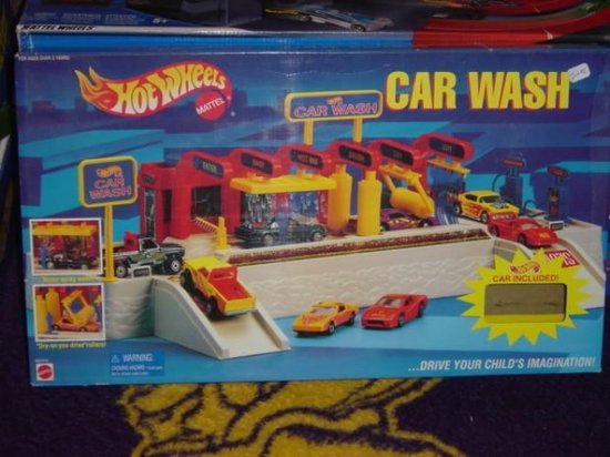 Hot wheels hot sale car wash vintage