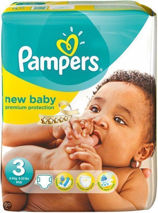 Pampers New Baby luiers maat 3 - 150 stuks | bol.com