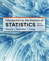 TEST BANK FOR Introduction to the Practice of Statistics 9TH Edition By David S. Moore, George P. McCabe, Bruce Craig 