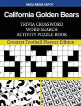 California Golden Bears Trivia Crossword Word Search Activity Puzzle Book