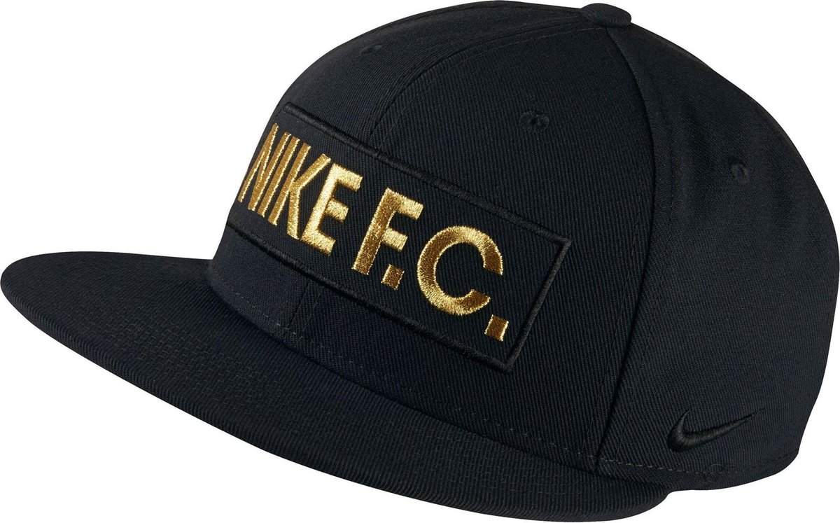Dank u voor uw hulp patroon verjaardag Nike Nike F.C. Block True Cap Cap - Unisex - goud/zwart | bol.com