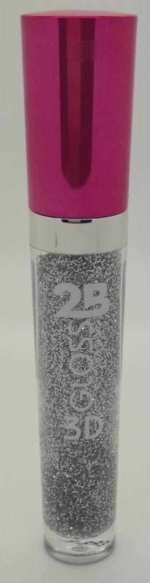 2b 3D Gloss silver glitter - lipgloss