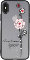 Love forever hoesjes cases voor iPhone X roze