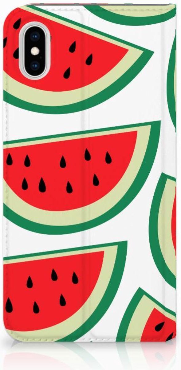 Apple iPhone Xs Max Flip Style Cover Watermelons