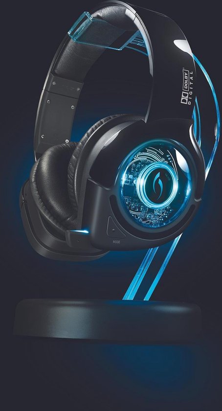 Afterglow Prismatic Wireless DD5.1 Gaming Headset - Zwart (PS4 + PS3 + Xbox  360 + PC +... | bol.com
