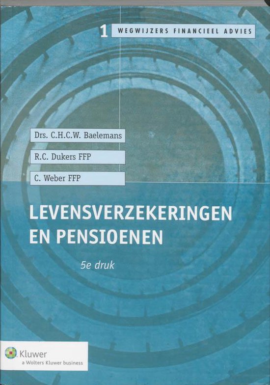 Cover van het boek 'Levensverzekeringen en pensioenen / druk 5'