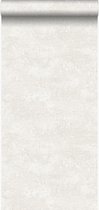 Papier peint Origin pierre naturelle effet craquelé blanc - 347564