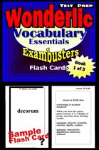 Exambusters Wonderlic 1 - Wonderlic Test Prep Essential Vocabulary--Exambusters Flash Cards--Workbook 1 of 3