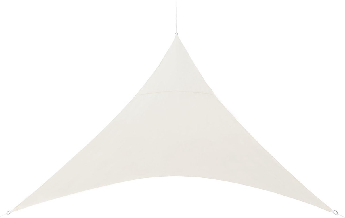 Schaduwdoek - waterafstotend driehoek 3,6x3,6x3,6 m zandkleur