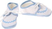 Junior Joy Babyschoenen Newborn Junior Wit/lichtblauw