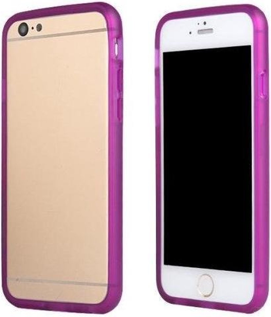 TPU Bumper iPhone 6(s) - Paars