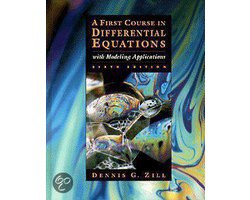 First Course In Differential Equations With Modeling Applications