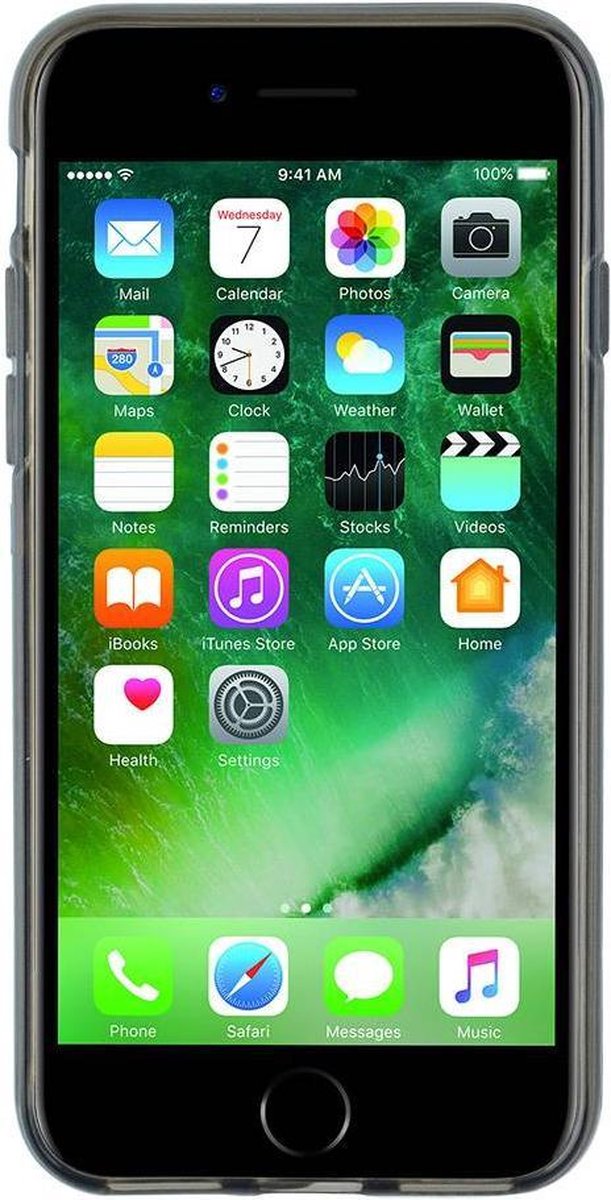 TPU Softcase iPhone 5(s) SE - Transparant Antraciet