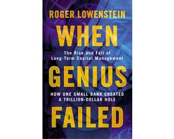 Omslag van When Genius Failed