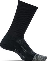 Feetures Elite Light Cushion Mini Crew - Zwart - Hardloopsokken - Sportsokken - Extra Large  - 47/51