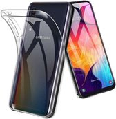 Samsung Galaxy A40 hoesje - Soft TPU case - transparant