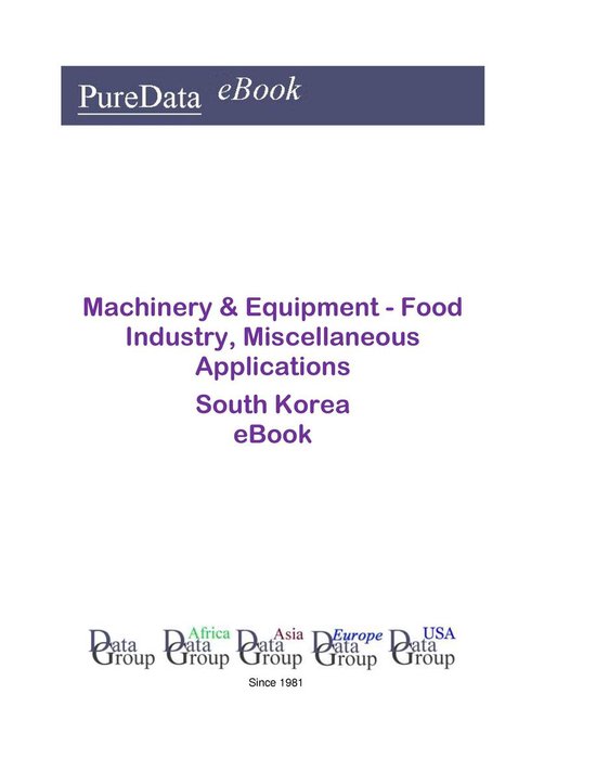 PureData eBook - Machinery & Equipment - Food Industry, Misc ... - cover