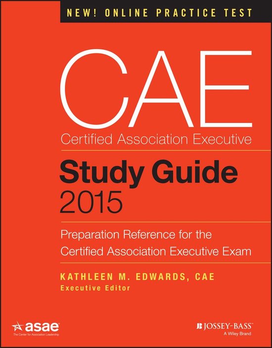 The ASAE Series - CAE Study Guide 2015 - cover