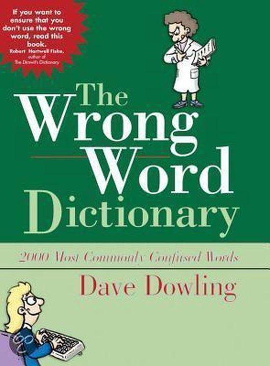The Wrong Word Dictionary - cover
