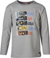 LEGO WEAR Longsleeve Ninjago TONY 107  GRIJS MAAT 152