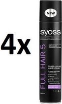 Syoss Hairspray Full Hair 5 - Voordeelverpakking 4 x 400 ml