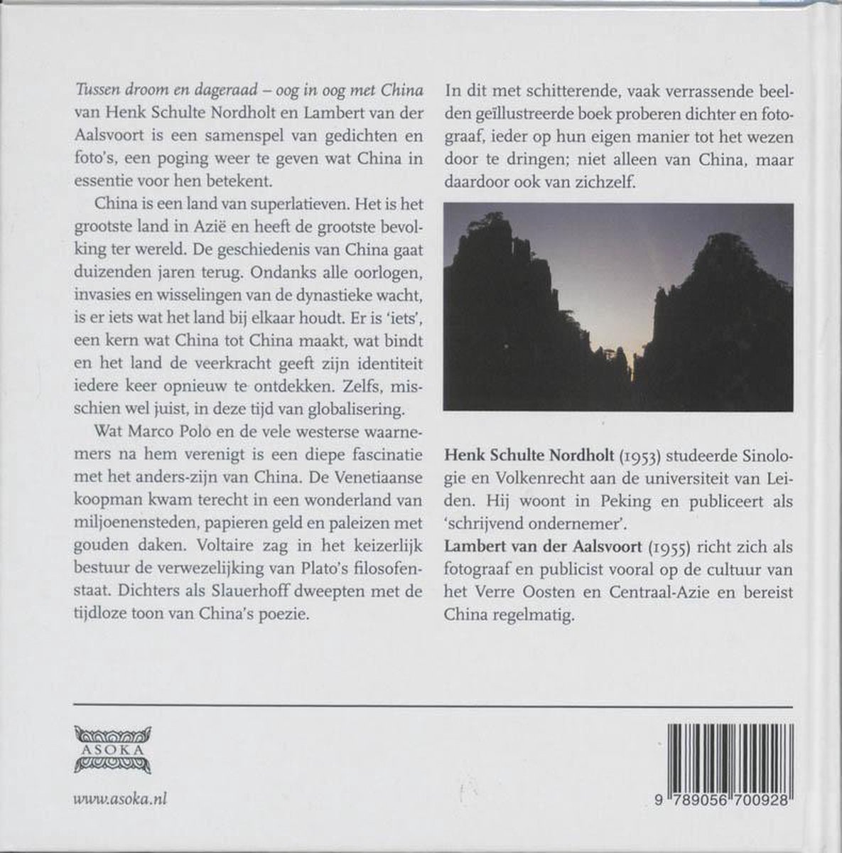 Tussen Droom En Dageraad - back cover