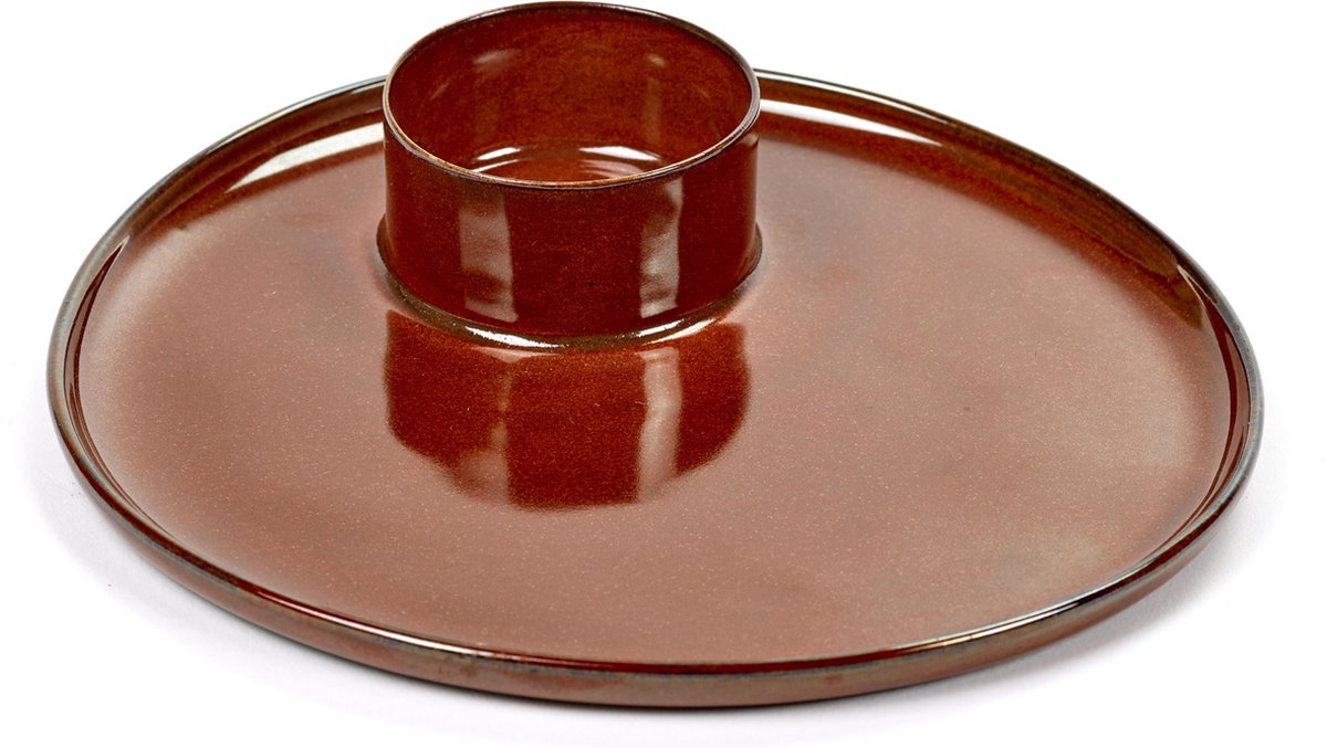 Serax Terres de Rêves by Anita Le Grelle Snack- en tapasschaal - Ø15x2,5 cm - Rust