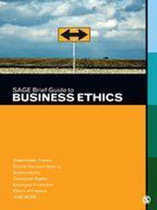 SAGE Brief Guide to Business Ethics - cover