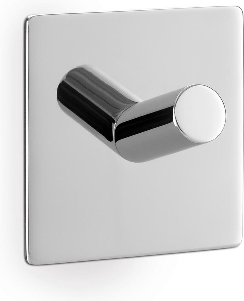 ZACK DUPLO handdoekhaak zelfklevend (glans) - Set/4 stuks