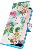 Flamingo Bookstyle Hoesje voor Samsung Galaxy S8 Plus