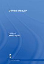 Omslag Derrida and Law
