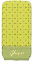 Guess Gianina Samsung Galaxy S4 Mini Leather Flip Case Yellow